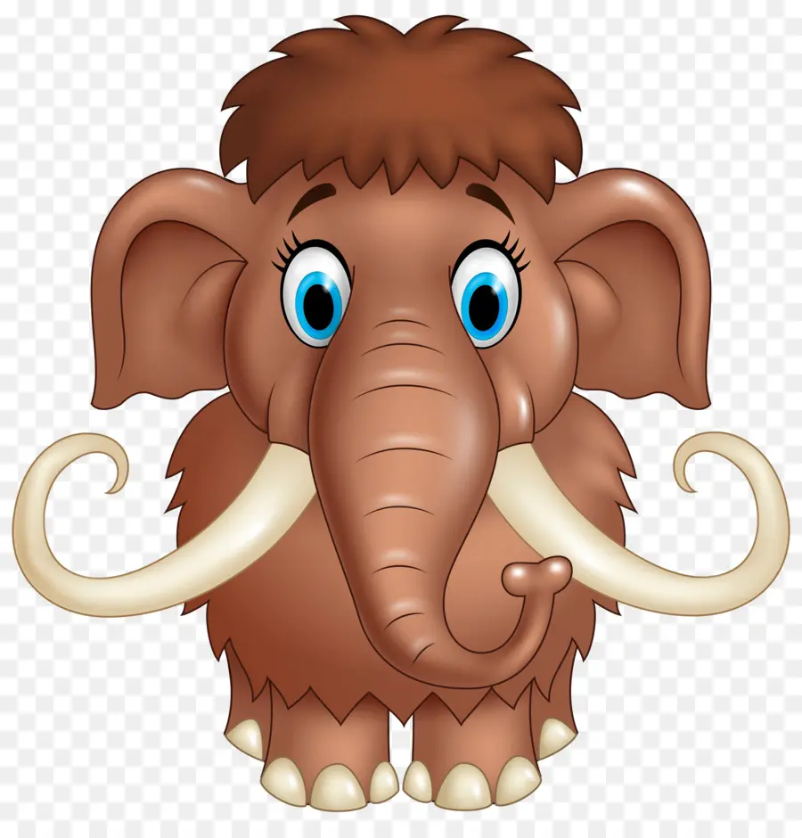 Mamut Lanudo，De Dibujos Animados PNG