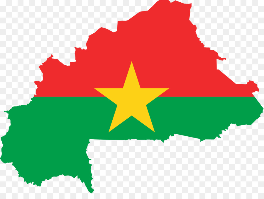 Mapa De Burkina Faso，Bandera PNG