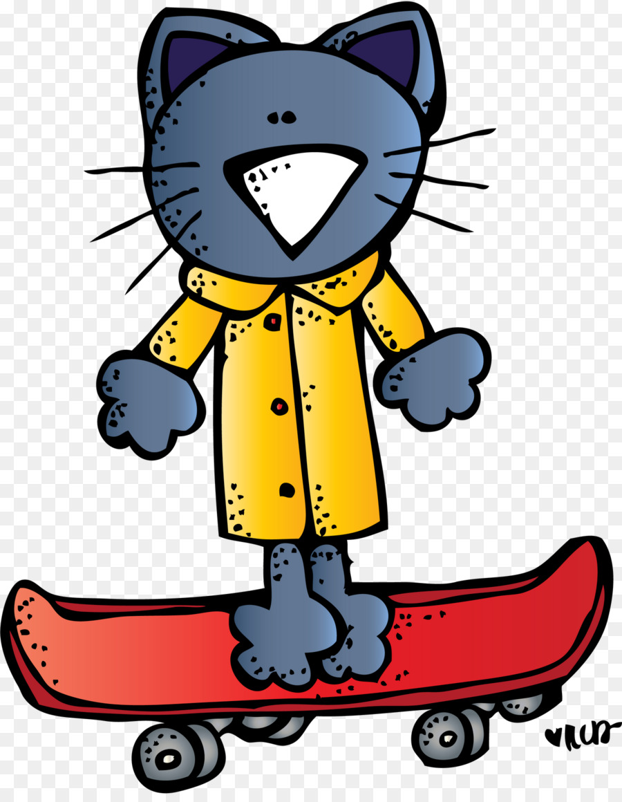 Gato En Patineta，Monopatín PNG