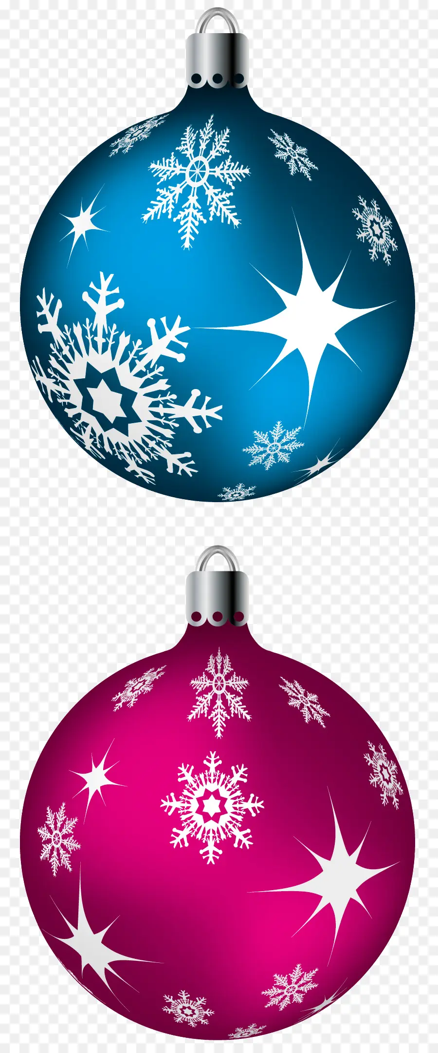 Adornos Rojos Y Amarillos，Navidad PNG