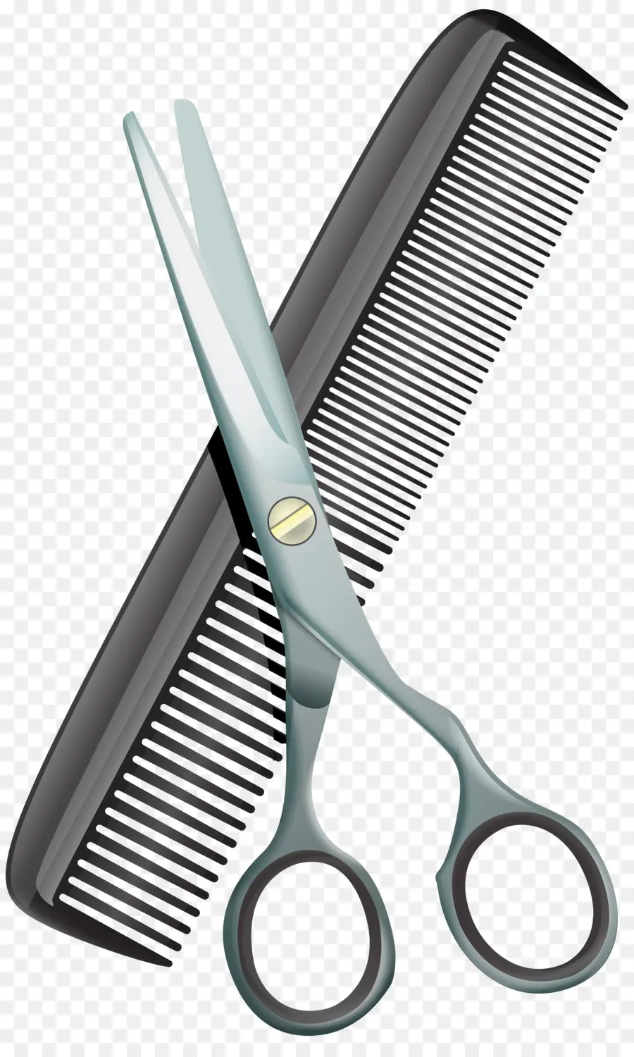 Peine，Tijeras De Corte De Pelo PNG