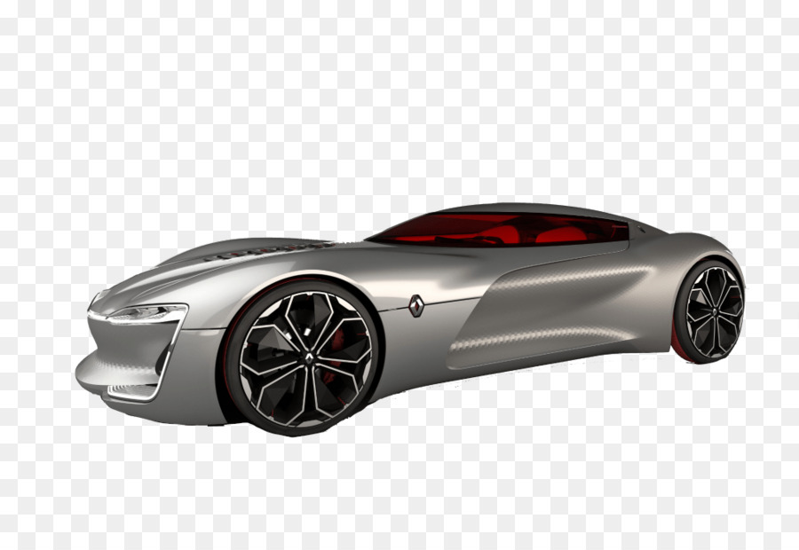 Coche Futurista Plateado，Automóvil PNG