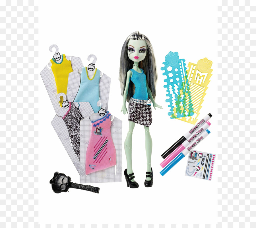 Frankie Stein，Monster High PNG