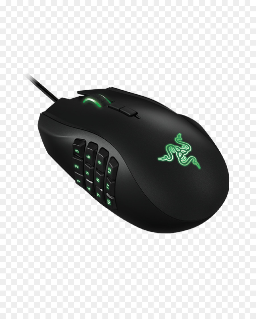 El Ratón De La Computadora，Razer Naga PNG