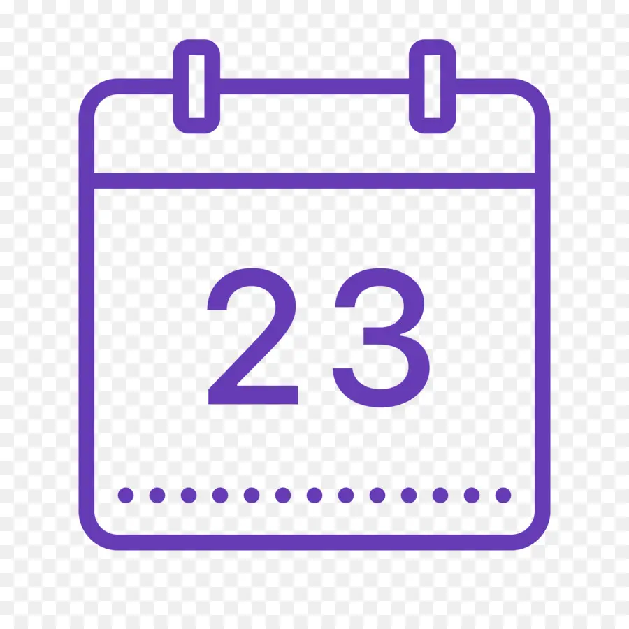 Calendario Con El Número 23，Fecha PNG