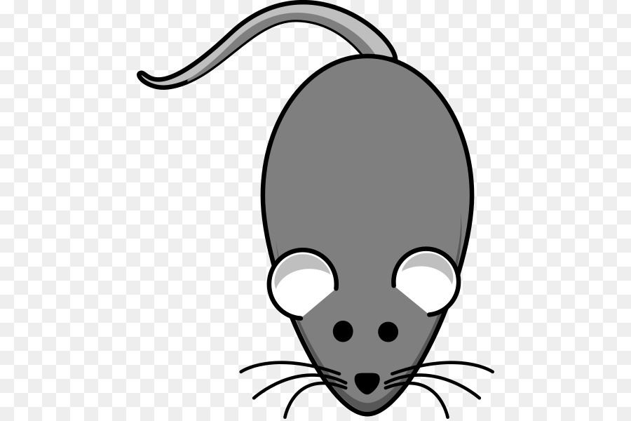 Ratón，Negro PNG