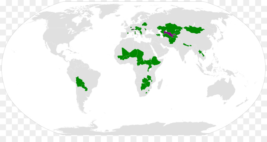 Mapa Mundial，Países PNG