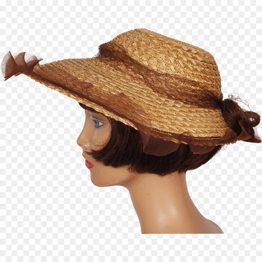 Sombrero De Paja，De La Década De 1950 PNG