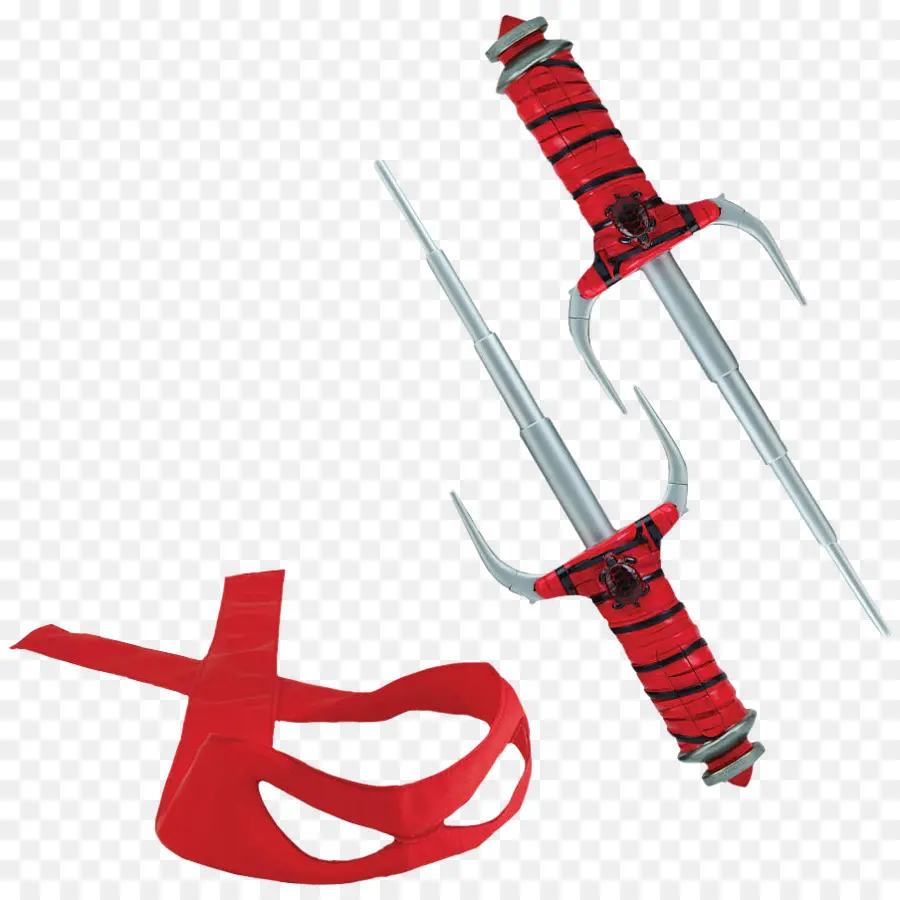 Armas Y Máscara Sai，Ninja PNG