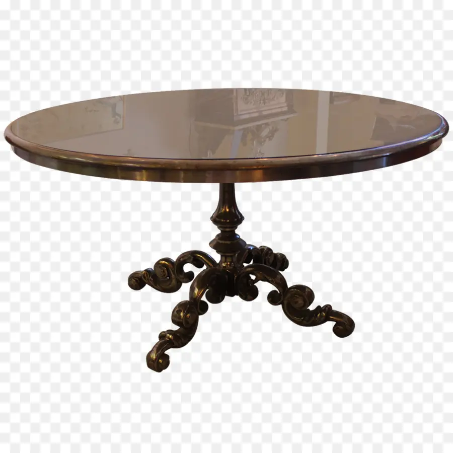 Mesa Redonda，De Madera PNG