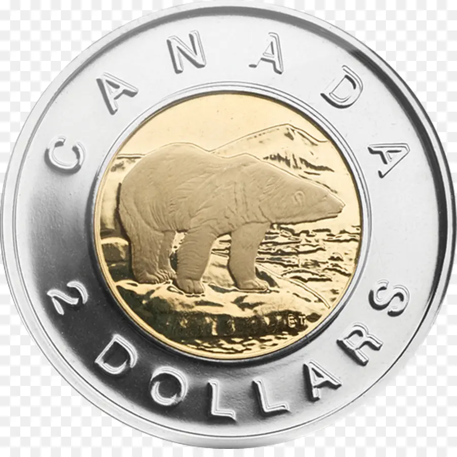 Moneda De Dos Dólares Canadienses，Divisa PNG