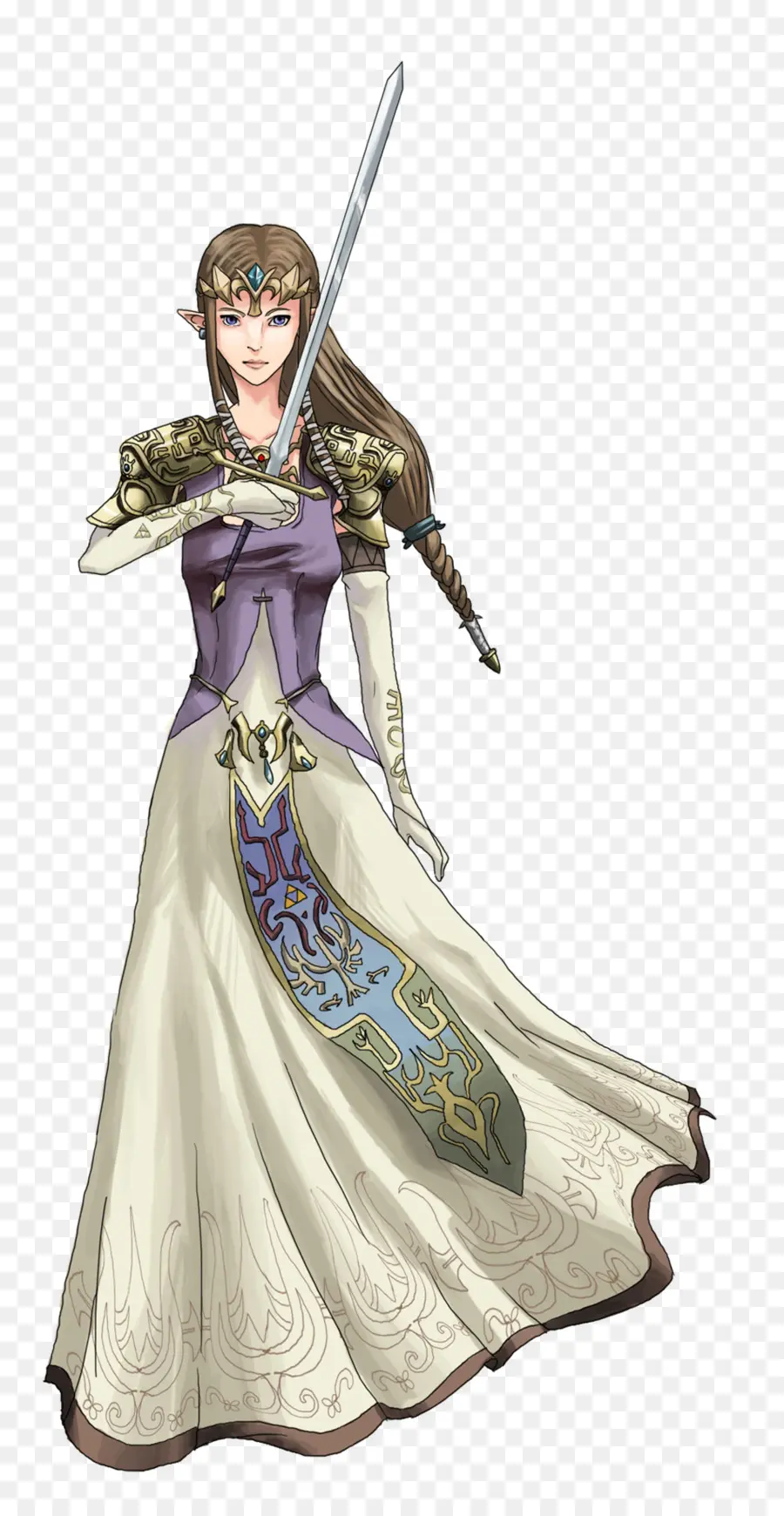 Princesa Zelda，Enlace PNG