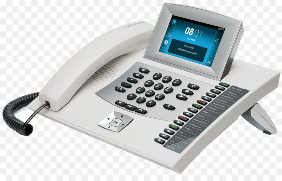 Teléfono，Teléfono Voip PNG