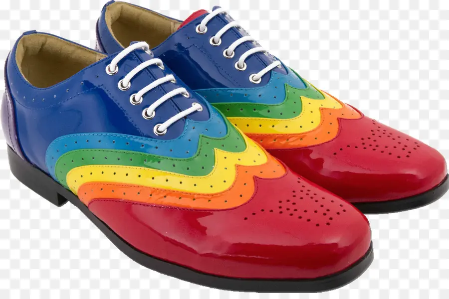 Zapatos Coloridos，Arcoíris PNG