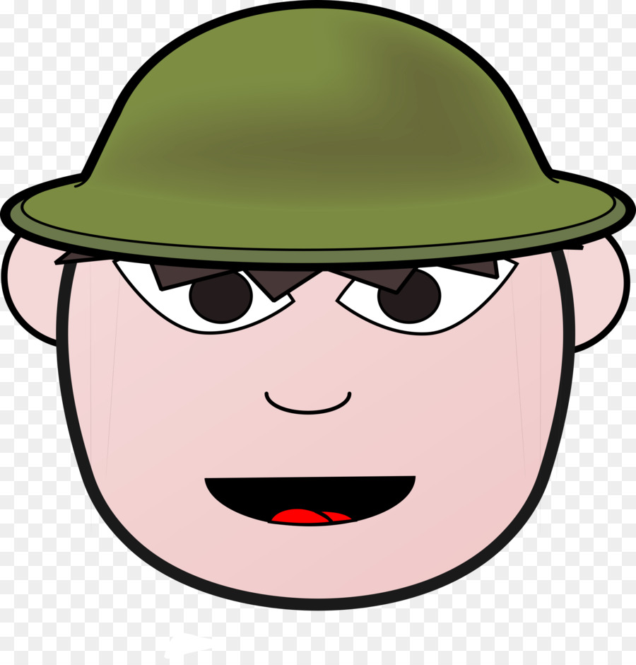 Soldado De Dibujos Animados，Casco PNG