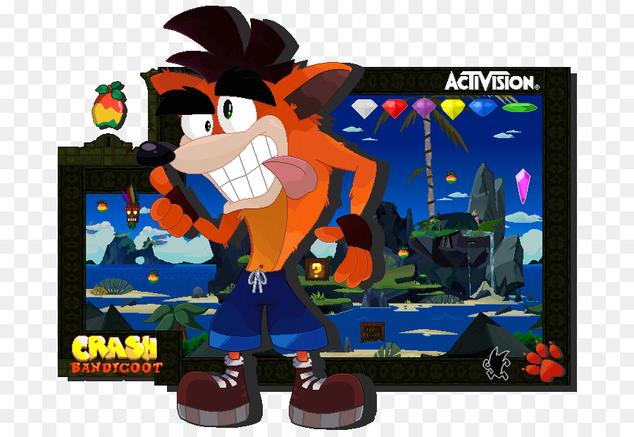 Crash Bandicoot N Sane Trilogía，Crash Bandicoot PNG