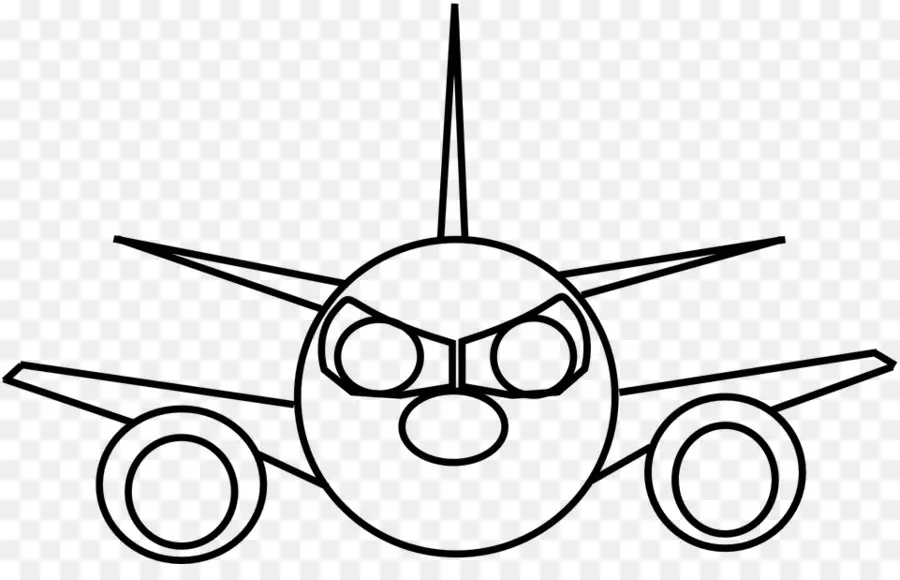 Avión，Dibujo PNG