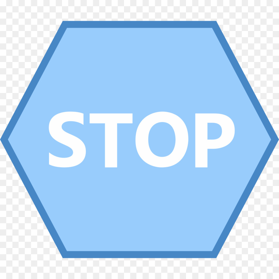 Señal De Stop，Hexágono PNG