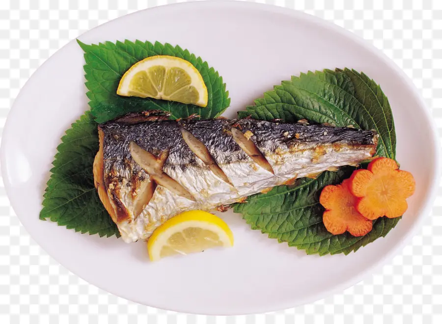 Pescado Asado，Plato PNG