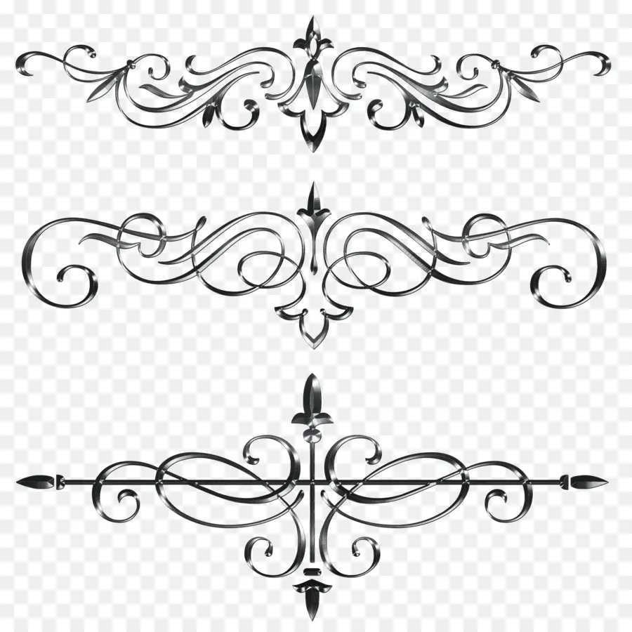 Diseño Ornamental，Remolinos PNG