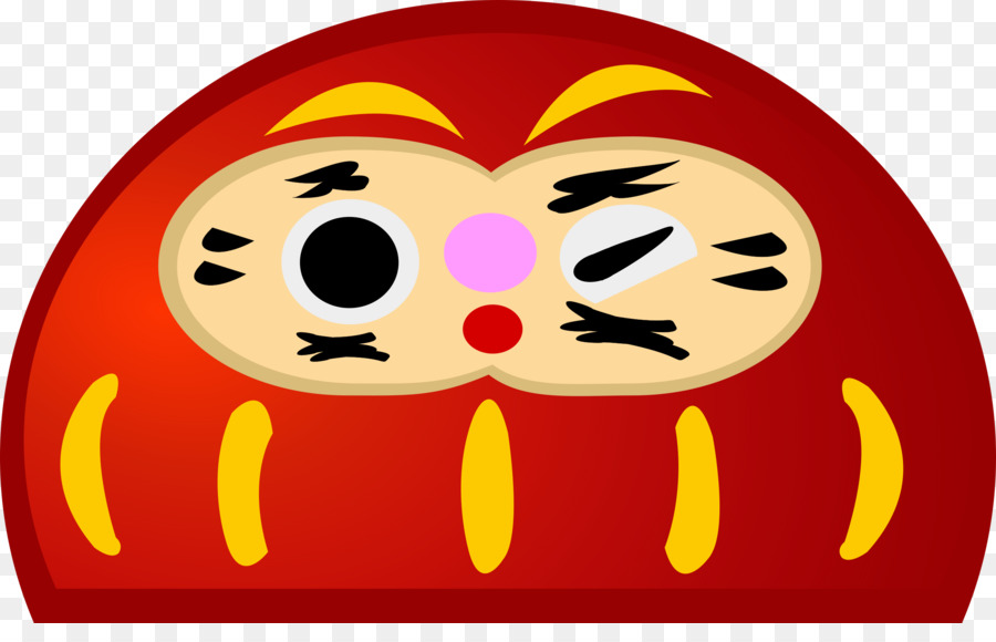 Muñeca Daruma Roja，Japonés PNG