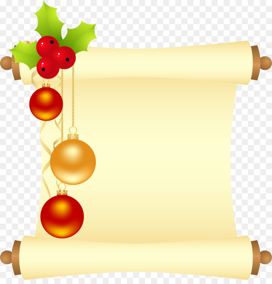 Rollo De Navidad，Acebo PNG