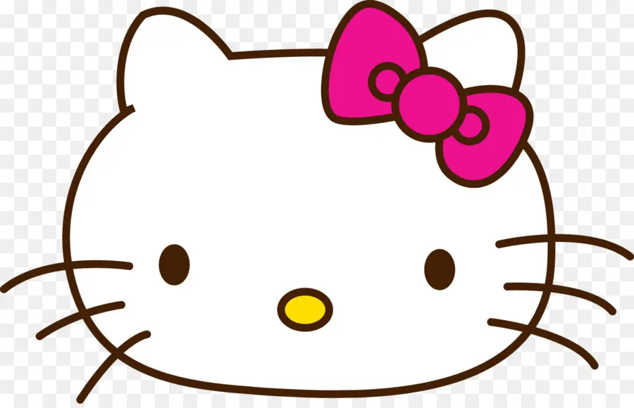 Hello Kitty，Etiqueta Engomada De La PNG