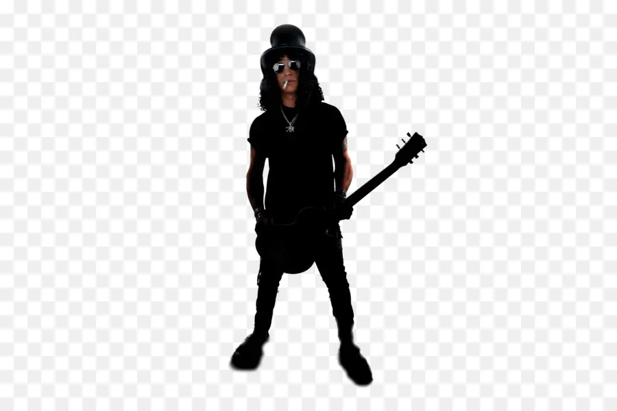 Silueta，El Guitarrista PNG