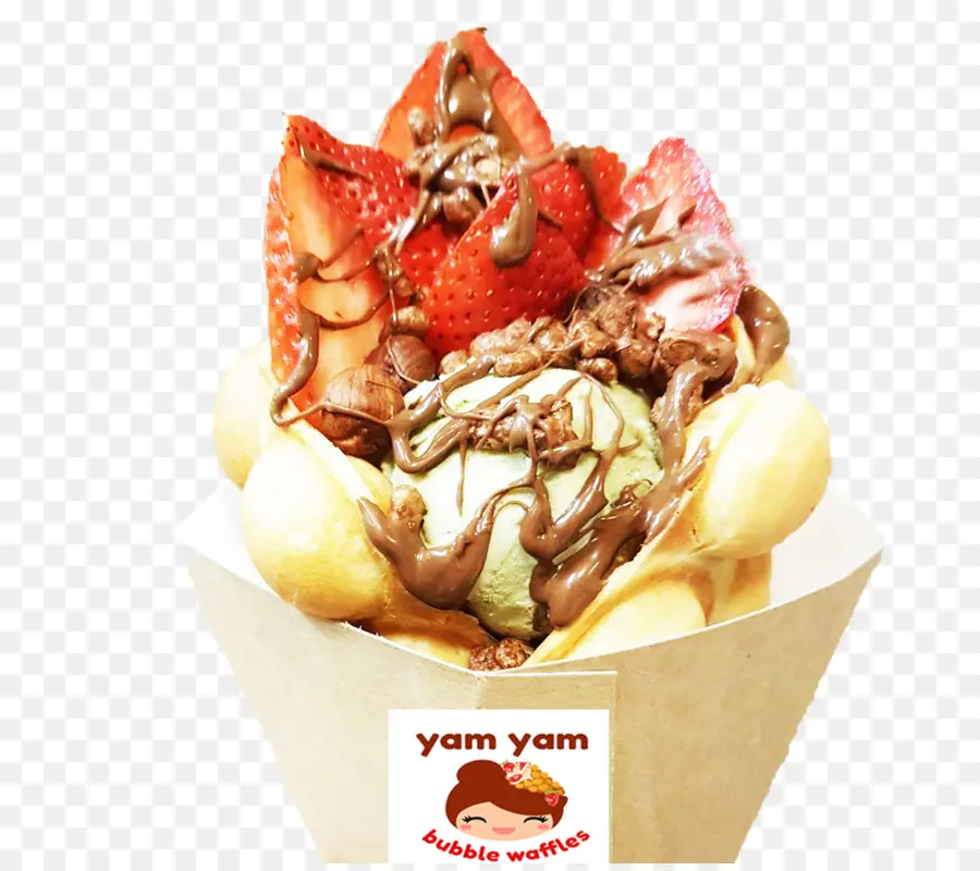 Helado，Sundae PNG