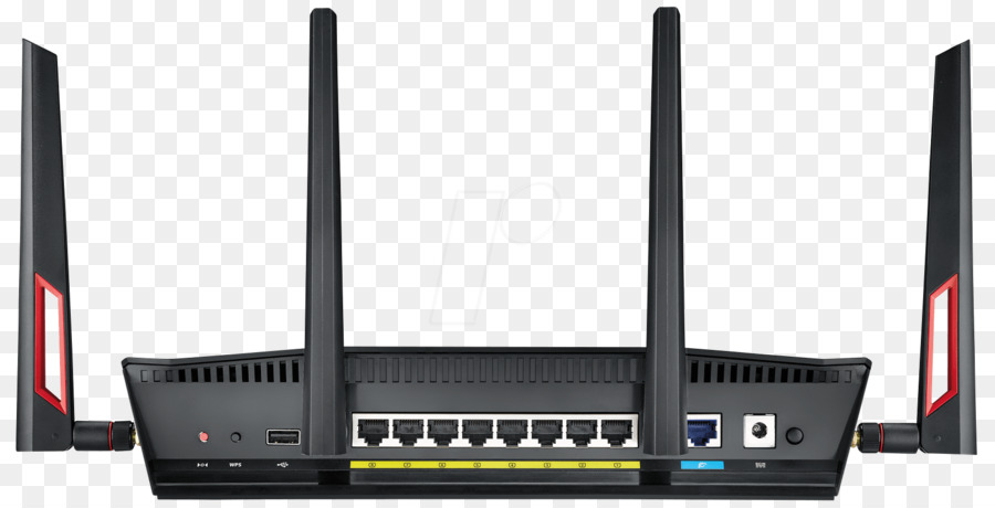 Wirelessac3100 Dual Band Gigabit Router Rtac88u，Ac1200 Gigabit De Doble Banda Ac Router Rtac1200g PNG