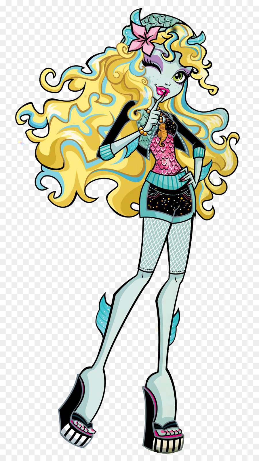 Monster High，Muñeca PNG