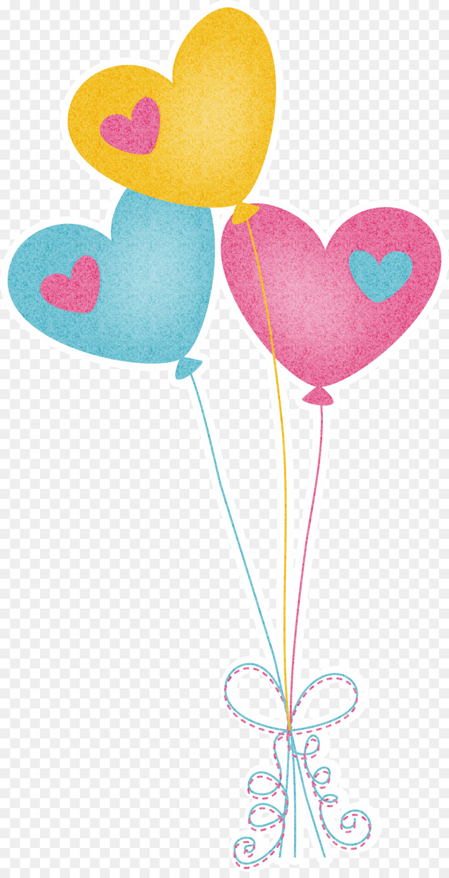 Globos De Corazon，Globos PNG