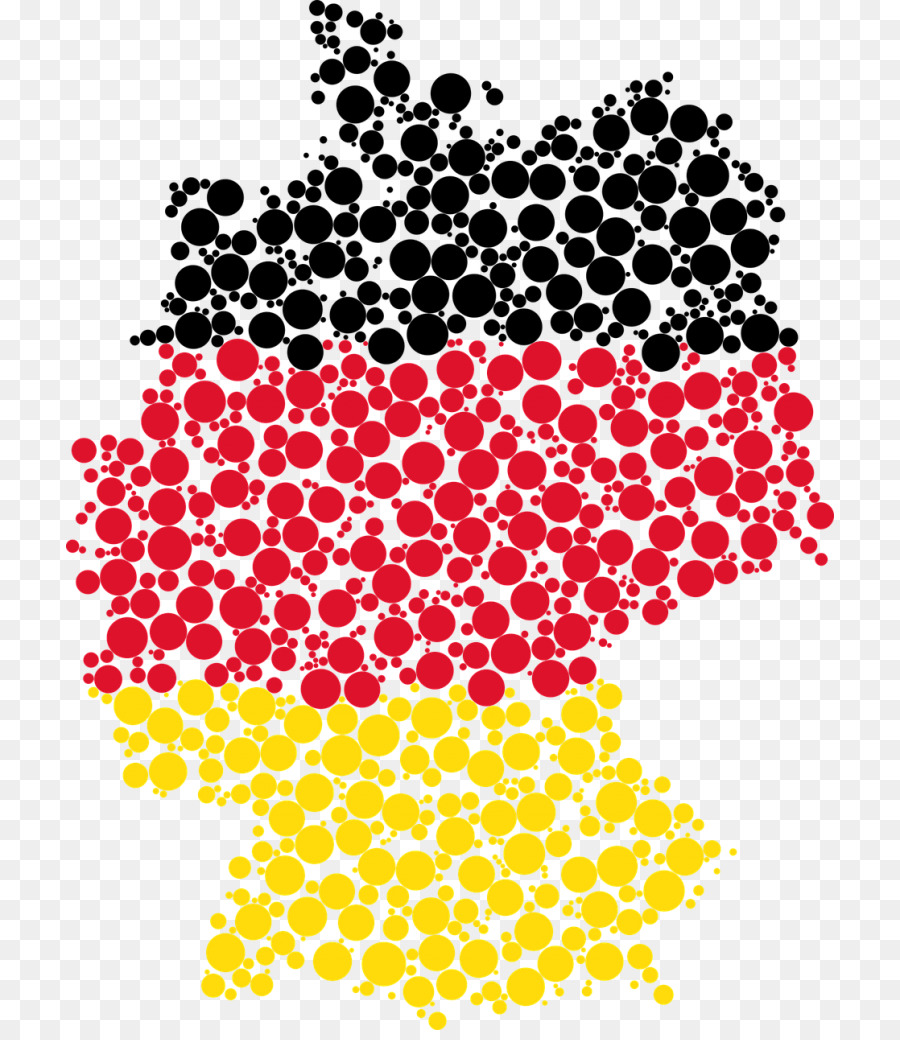 Mapa De Alemania，Bandera PNG