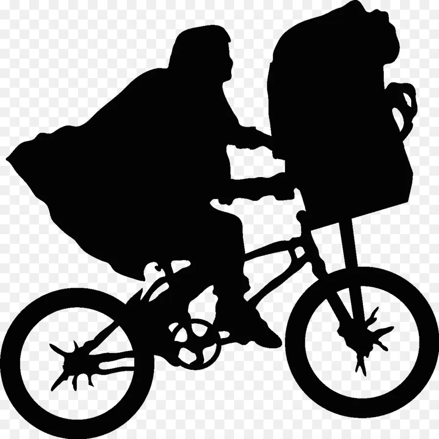 Silueta De Bicicleta，Ciclista PNG