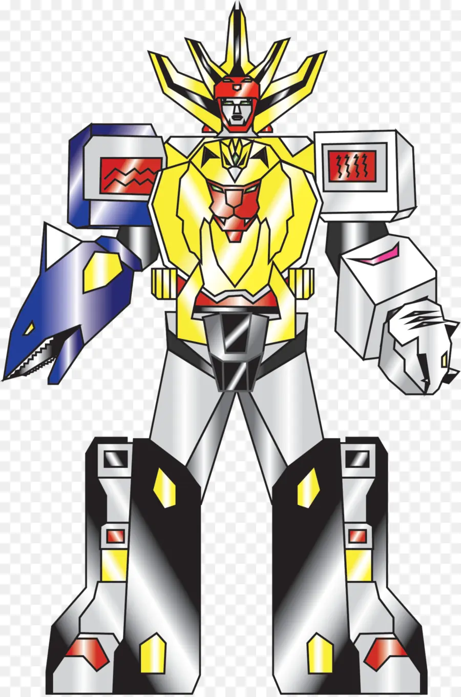 Power Rangers Fuerza Salvaje，Koragg El Caballero Lobo PNG