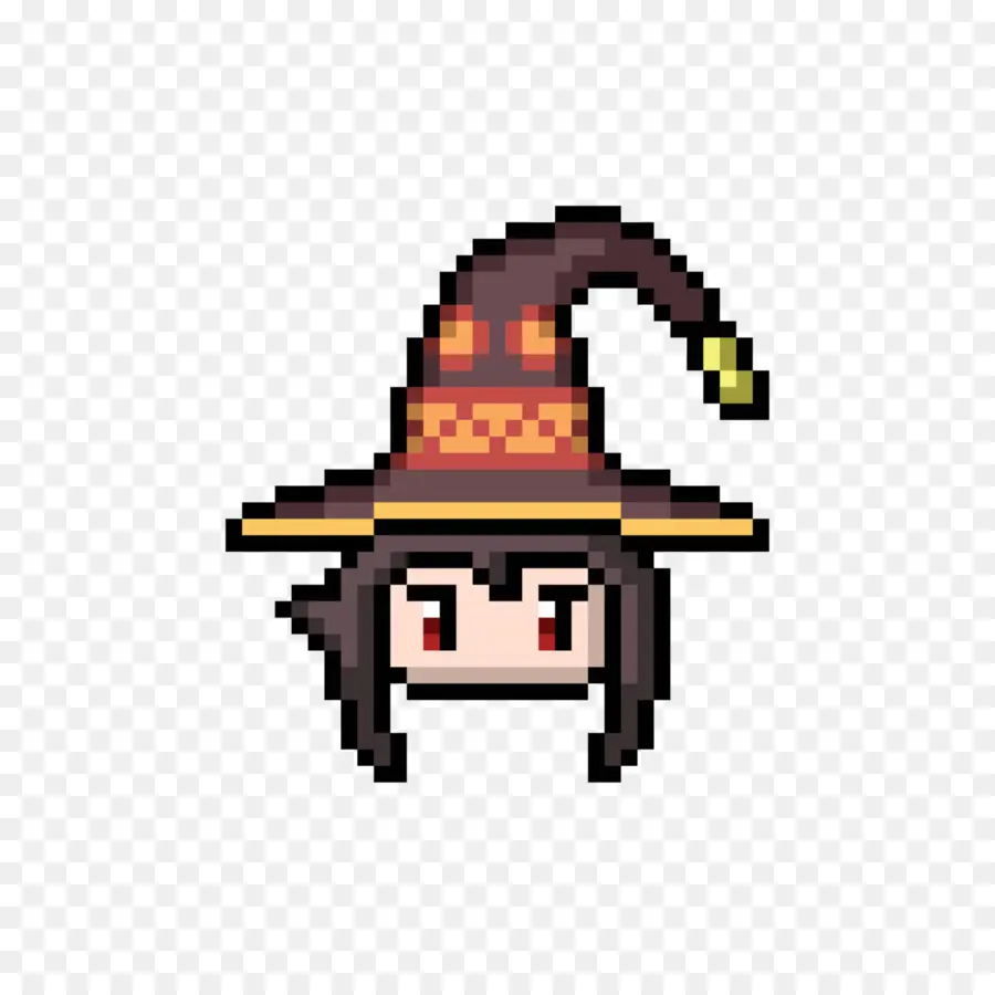 Bruja De Píxeles，Sombrero PNG