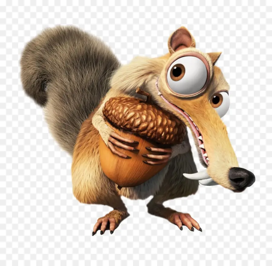 Scrat PNG - Scrat Manfred La Edad De Hielo ilustración transparente