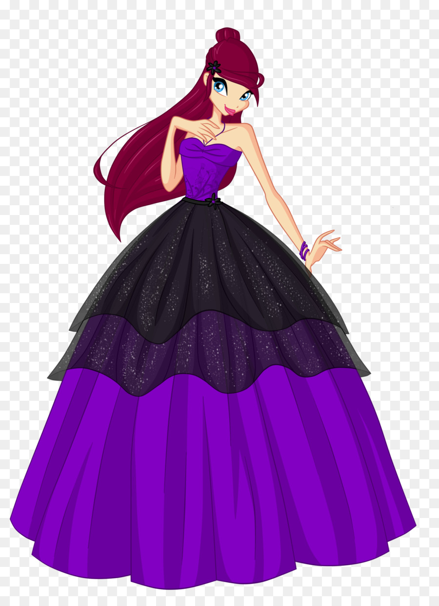 Vestido De Fiesta Rosa，Vestido De Bola PNG