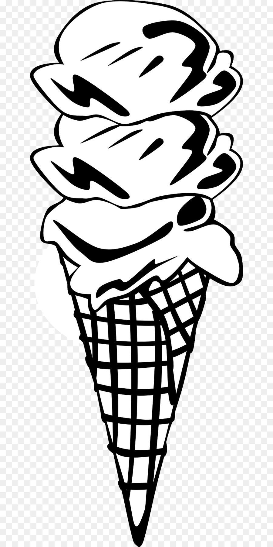 Conos De Helado，Helado PNG