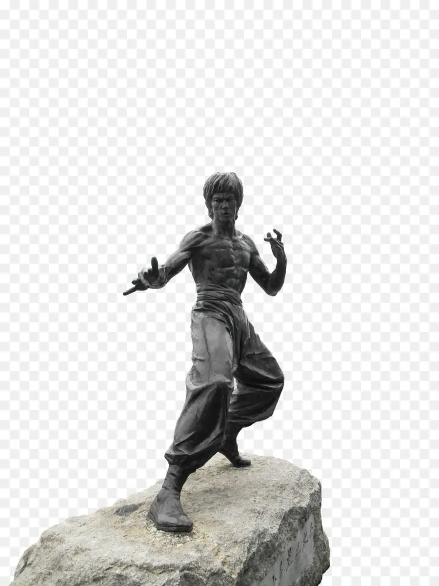 Estatua De Bruce Lee，Estatua PNG