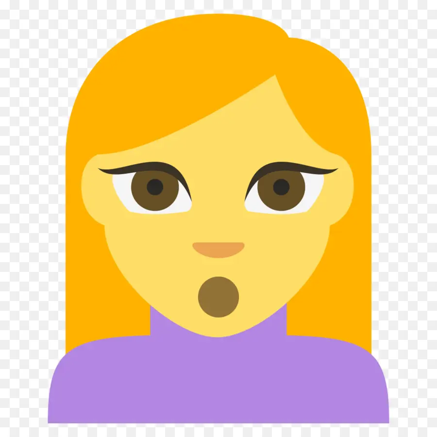 Emoji Sorprendido，Rostro PNG