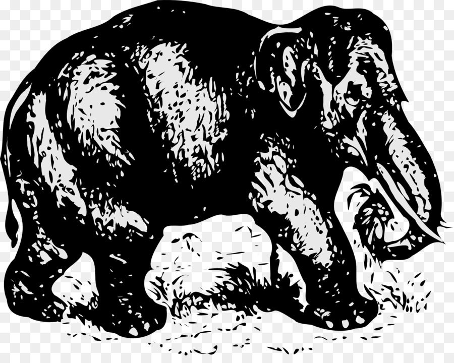 Elefante，Elefante Asiático PNG