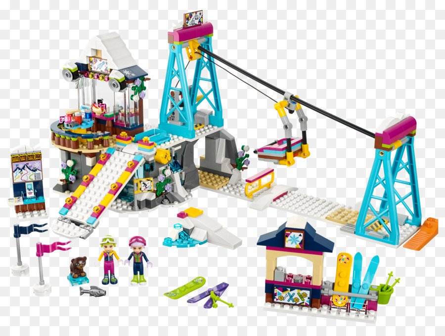 Lego Friends，Estación De Esquí PNG