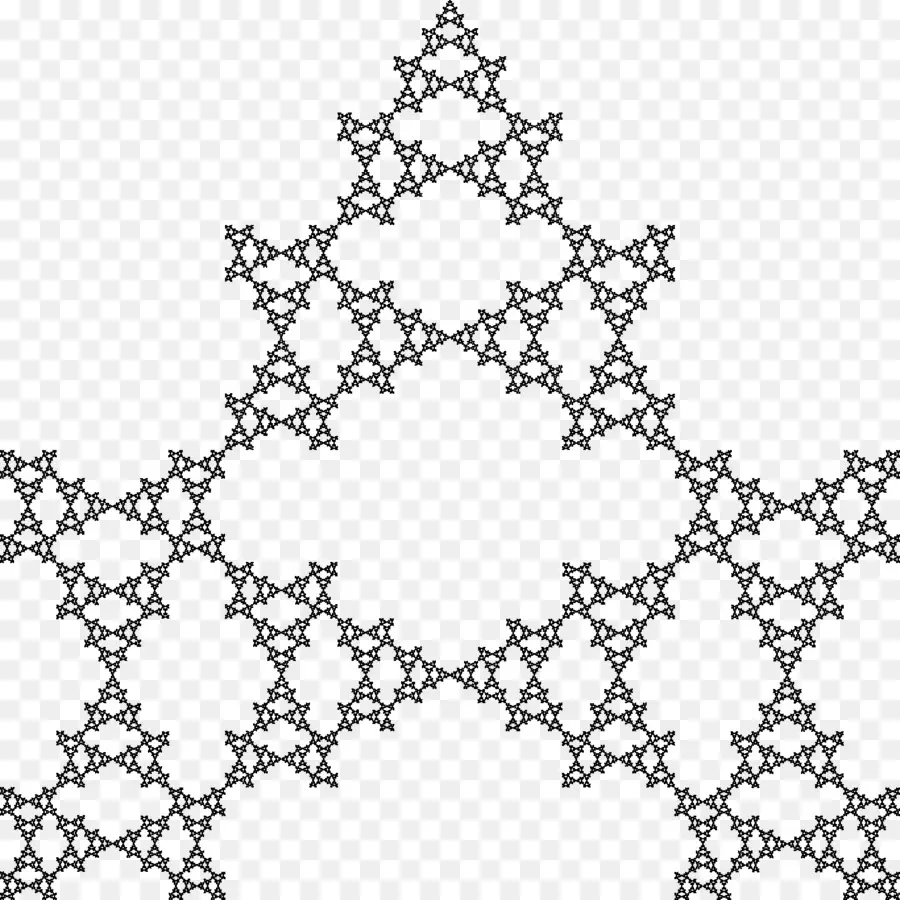 Estrella Fractal，Geometría PNG