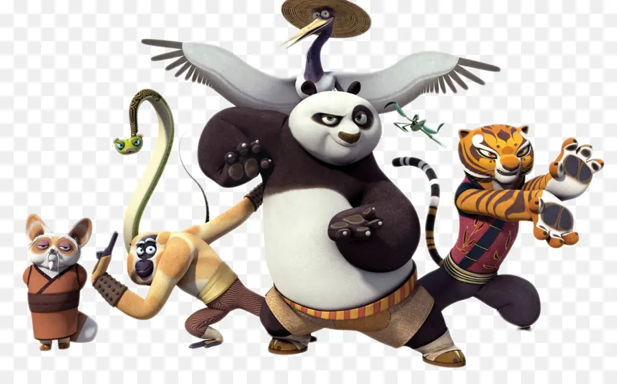 Po，El Panda Gigante PNG