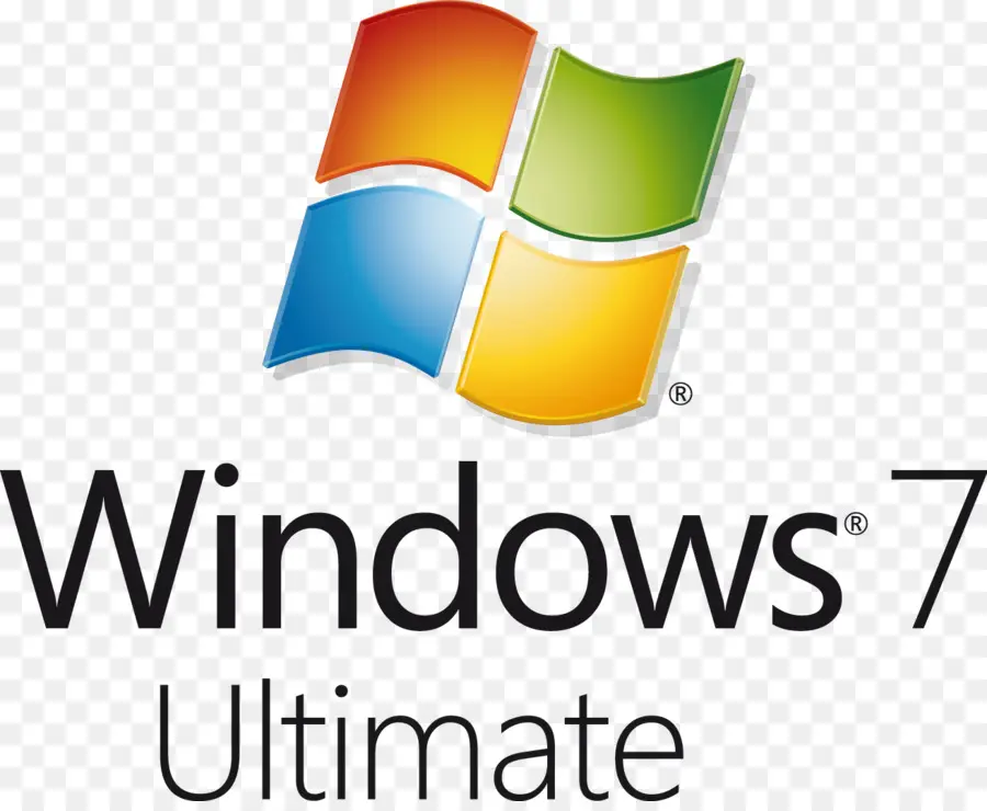 Logotipo De Windows 7，Microsoft PNG