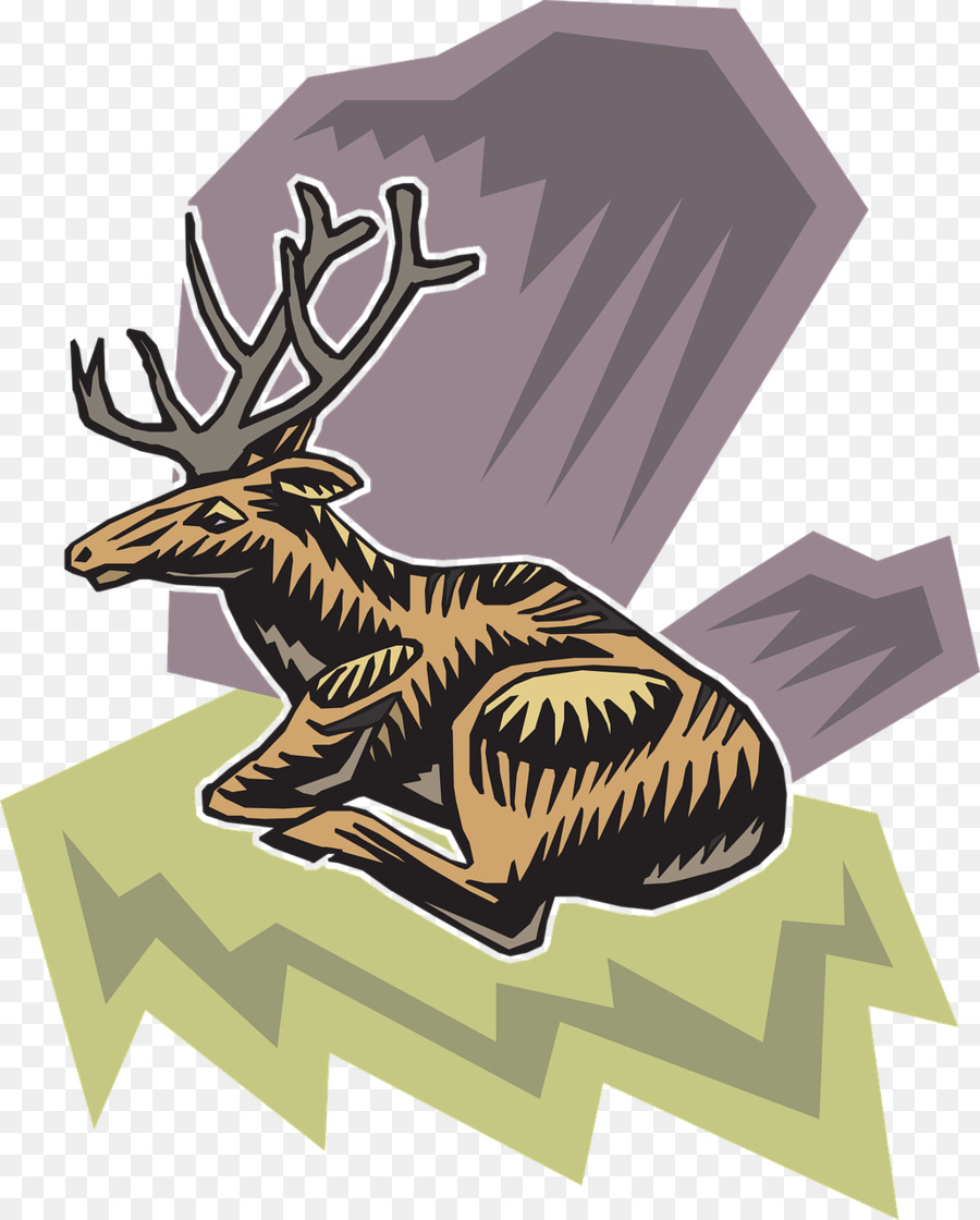 Deer，Reindeer PNG