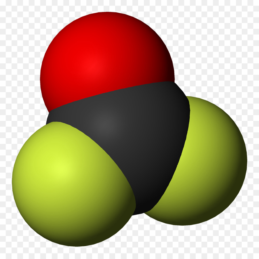 El Fluoruro De Carbonilo，La Geometría Molecular PNG