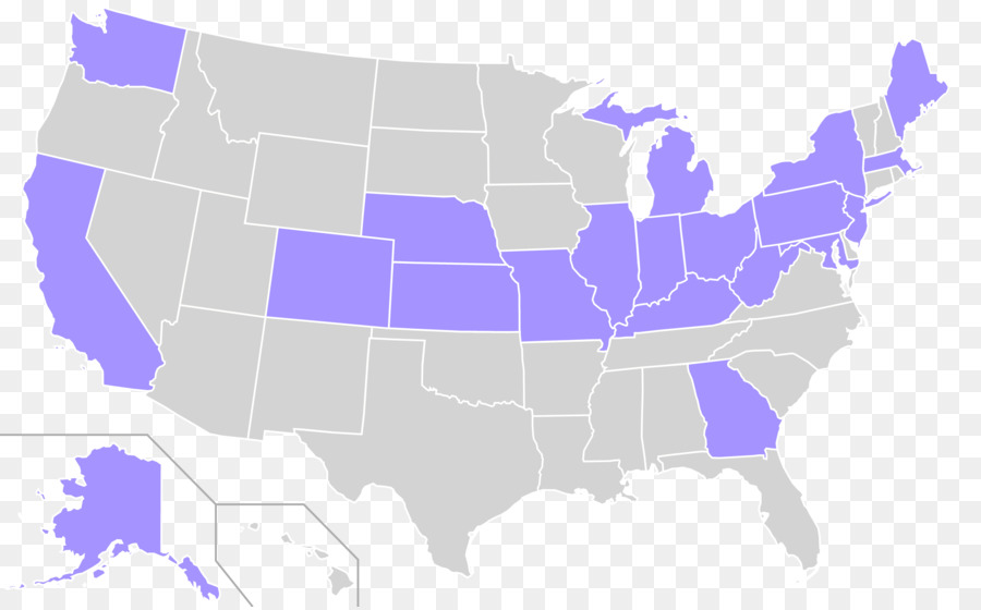 Mapa De Estados Unidos，Geografía PNG