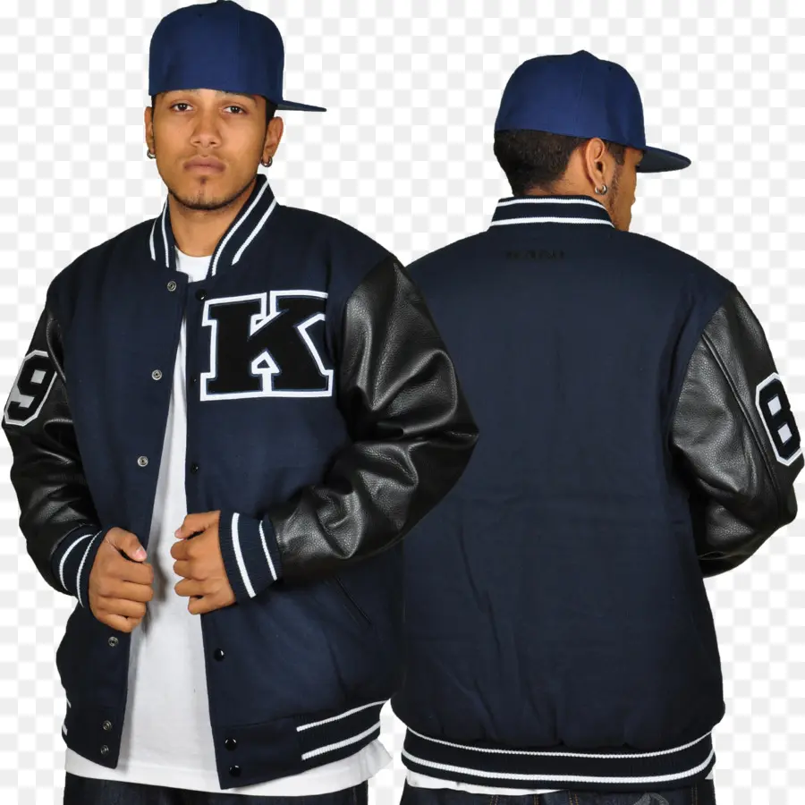 Hombre Con Chaqueta Universitaria，Tapa PNG